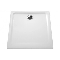VITRA Arkitekt - Receveur de douche 70x70 cm - Blanc
