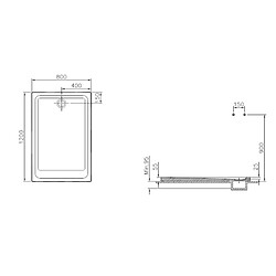 Vitra REC Gres - 120x80 cm
