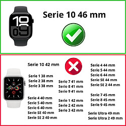 Acheter Little Boutik Coque de protection pour Apple Watch - Transparent