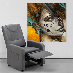 Avis LE ROI DU RELAX Fauteuil relax Anna - Gris foncé