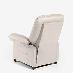 LE ROI DU RELAX Noemi - Gris pas cher