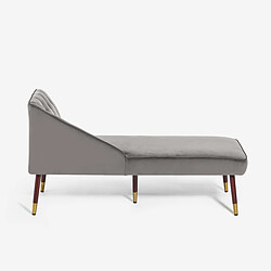 Ahd amazing home design dormeuse Agos - Gris pas cher