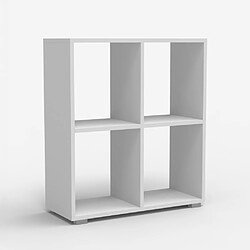Office24 Bibliothèque Arkus - Blanc
