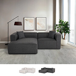 Modus sofà canapé droit 3 places - Beige