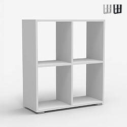 Office24 Bibliothèque Arkus - Blanc