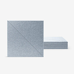 Ahd Amazing Home Design Ahd 8 Panneaux Insonorisants Toon-G - Gris