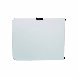 Marbueno Table pliable Résine 180x74 - Blanc