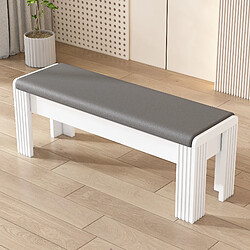 Merax Banc rembourré - Gris et blanc - Reconditionné