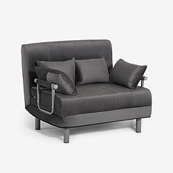 Avis LE ROI DU RELAX Deborah Twin Lux - Gris foncé