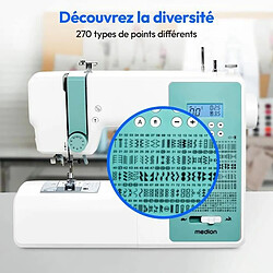 Medion Machine à coudre - Turquoise