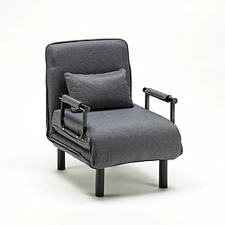Acheter LE ROI DU RELAX Fauteuil convertible Deborah - Gris