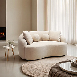 Modus sofà canapé droit 2 places - Beige