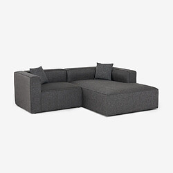 Modus Sofà Rylos Canapé d'angle modulaire 3 places - Gris
