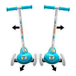 Trottinette Steering 3 roues - DISNEY - STITCH pas cher