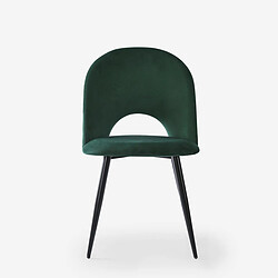 Avis Ahd Amazing Home Design Chaise Zarda - Vert foncé