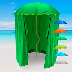 Girafacile Parasol de plage - Vert foncé