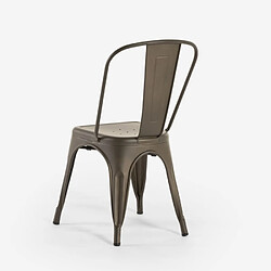 Acheter Ahd Amazing Home Design Ahd Amazing Chaise Steel One - Bronze