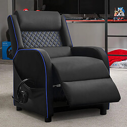 LE ROI DU RELAX Fauteuil gaming Challenge - Bleu
