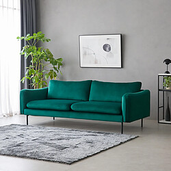 Modus sofà Canapé droit 3 places - Vert foncé