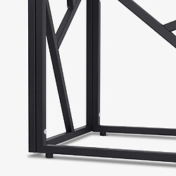 Ahd amazing home design console Kevin - Noir pas cher