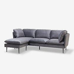 Modus sofá Canapé d'angle modulable - Gris pas cher