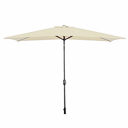 Marbueno Parasol rectangulaire - Beige