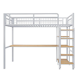 KOMHTOM Lit Mezzanine Bébé pas cher