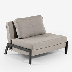 Modus sofà fauteuil relax Selene - Gris foncé