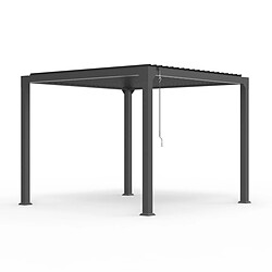 Elios Parasols Pergola Guadalupe 3x3m Gris