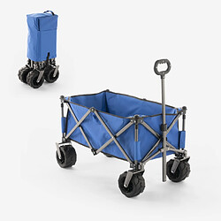 Avis Stark Chariot pliant à 4 roues 100kg pour la plage et le jardin Sandy