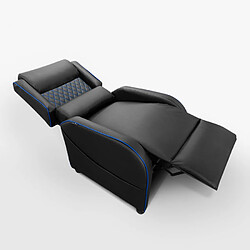 Le roi du relax Fauteuil gaming - Bleu pas cher