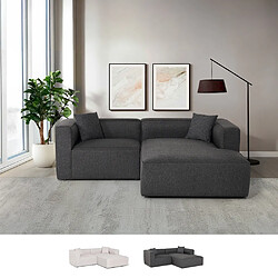 Modus Sofà Rylos Canapé d'angle modulaire 3 places - Gris