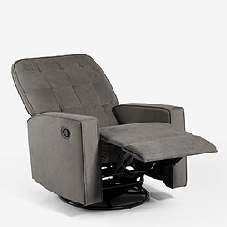 Acheter LE ROI DU RELAX Fauteuil relax Anita - Gris foncé