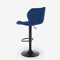 Superstool tabouret de bar - Bleu pas cher
