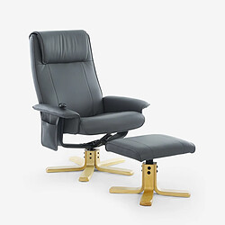 LE ROI DU RELAX Myron - Gris pas cher