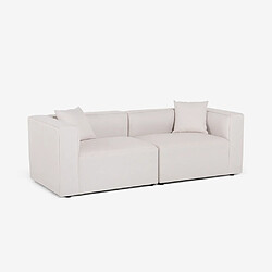Modus sofà canapé modulable 3 places - Beige
