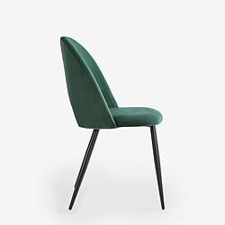 Ahd Amazing Home Design Chaise Zarda - Vert foncé pas cher
