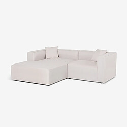 Modus sofà canapé droit 3 places - Beige