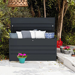 Avis Soana Garden Shed Coffre de jardin extérieur en acier 132x61x62cm Chamonix