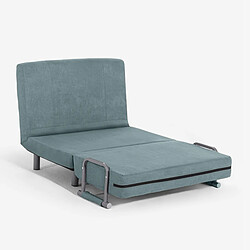 LE ROI DU RELAX Fauteuil-lit Deborah Twin Class - Turquoise pas cher