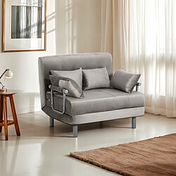 LE ROI DU RELAX Deborah Twin Lux - Gris