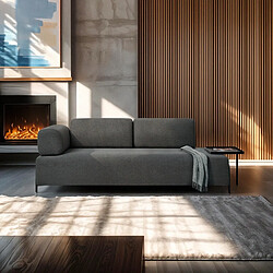 Modus sofà canapé modulable 3 places - gris clair