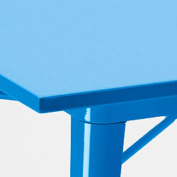 Acheter Ahd amazing home design Table industrielle Dynamite - Bleu