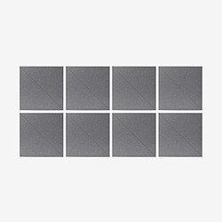 Ahd Amazing Home Design Ahd 8 Panneaux Acoustiques Toon-GC - Gris foncé