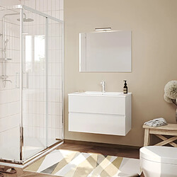 Arati bath and shower Meuble salle de bain suspendu - Blanc