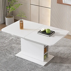 Avis Merax Table à manger extensible - Blanc