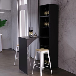 Ahd amazing home design Table murale Tanul - Noir