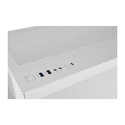 Boîtier PC - THERMALTAKE - View 380 TG ARGB Snow - Moyen tour - ATX - Verre trempé - Blanc