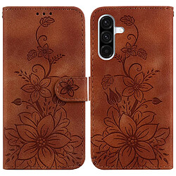 Étui Samsung Galaxy A26 Portefeuille Bicelle - Marron