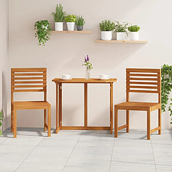 Chaises de jardin vidaXL - Acacia 2 pcs